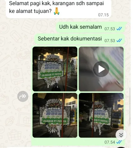 Pengiriman Papan Bunga Selamat Sumberarum Jaken