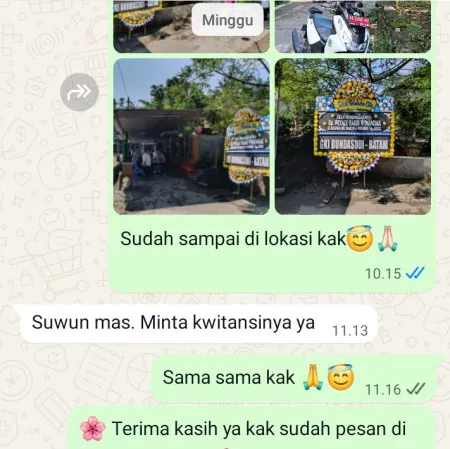 Pengiriman Papan Bunga Duka Sumberarum Jaken